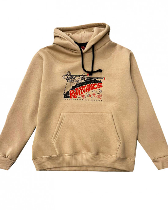 REDISTANCE PEACE ACROSS BORDERS HOODIE RDU224TM04-2222